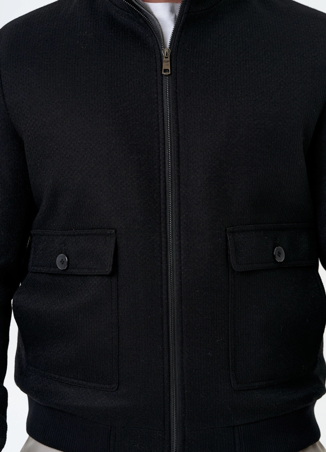 Мужское укороченное пальто модель № 32896 универмаг малина