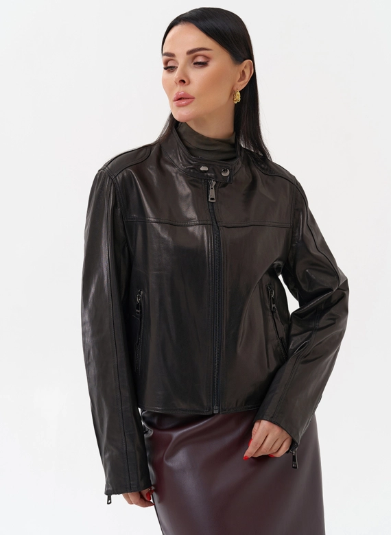 Куртка из натуральной кожи женская